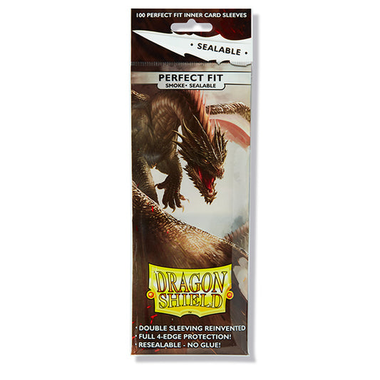 Dragon Shield Sleeves: Perfect Fit Sealable- Clear (100 ct.)