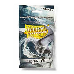 Dragon Shield Sleeves: Perfect Fit Standard- Clear (100 ct.)
