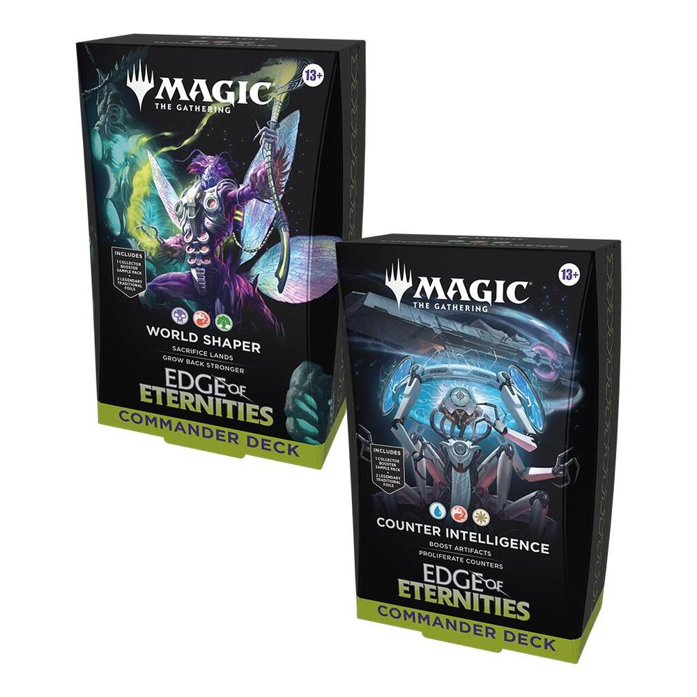 Magic The Gathering: Edge of Eternities Commander Deck [Set of 2]