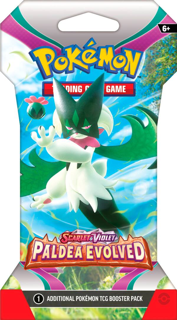Pokemon: Paldea Evolved Sleeved Booster Pack