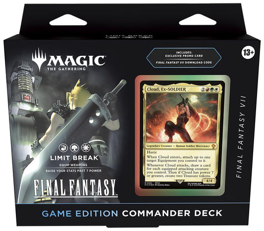 Magic The Gathering: Final Fantasy Commander Deck - Final Fantasy VII Game Edition