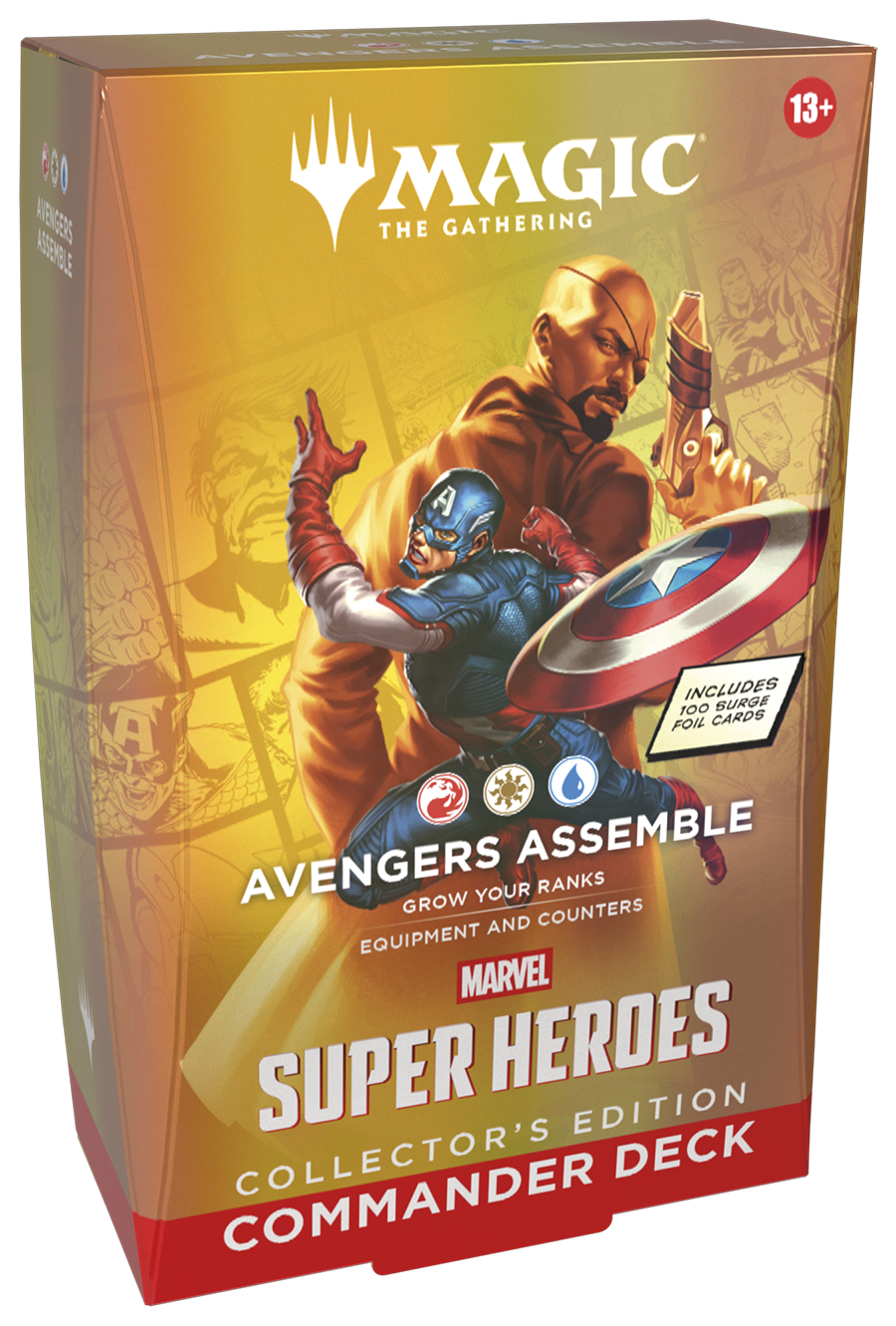 Magic: The Gathering | Marvel Super Heroes –  Avengers Assemble - Collector's Edition Commander Deck