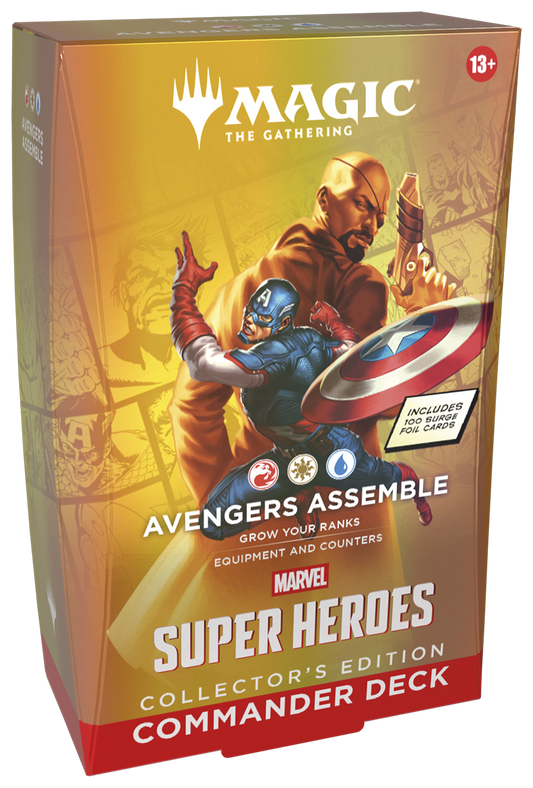 Magic: The Gathering | Marvel Super Heroes –  Avengers Assemble - Collector's Edition Commander Deck