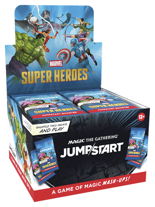 Magic: The Gathering | Marvel Super Heroes – Jumpstart Booster Display