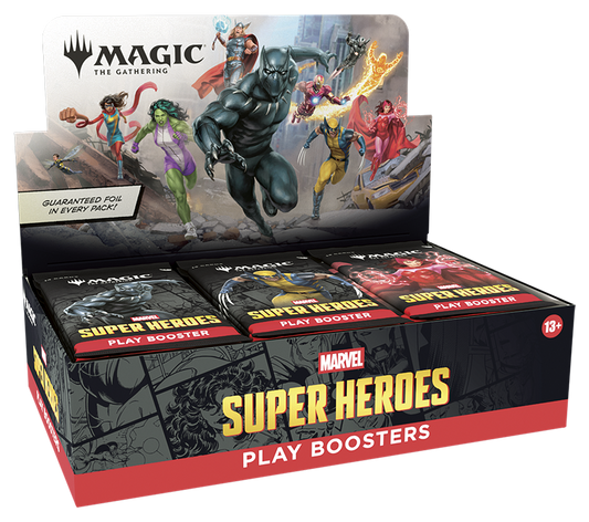 Magic: The Gathering | Marvel Super Heroes – Play Booster Display