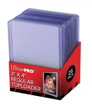 3" x 4" Clear Regular Toploader (25-Count) - Ultra Pro